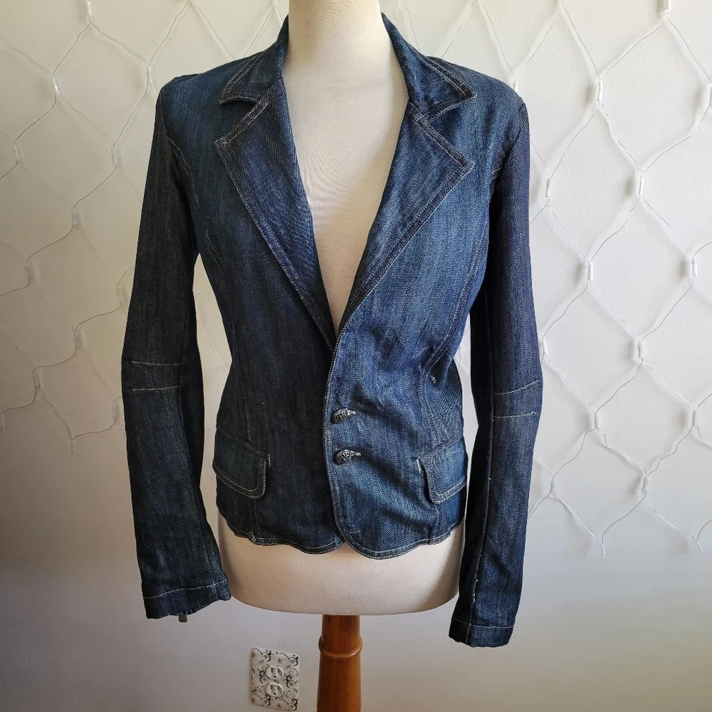 Rock & Republic Denim Jacket • Studded • Size Medium